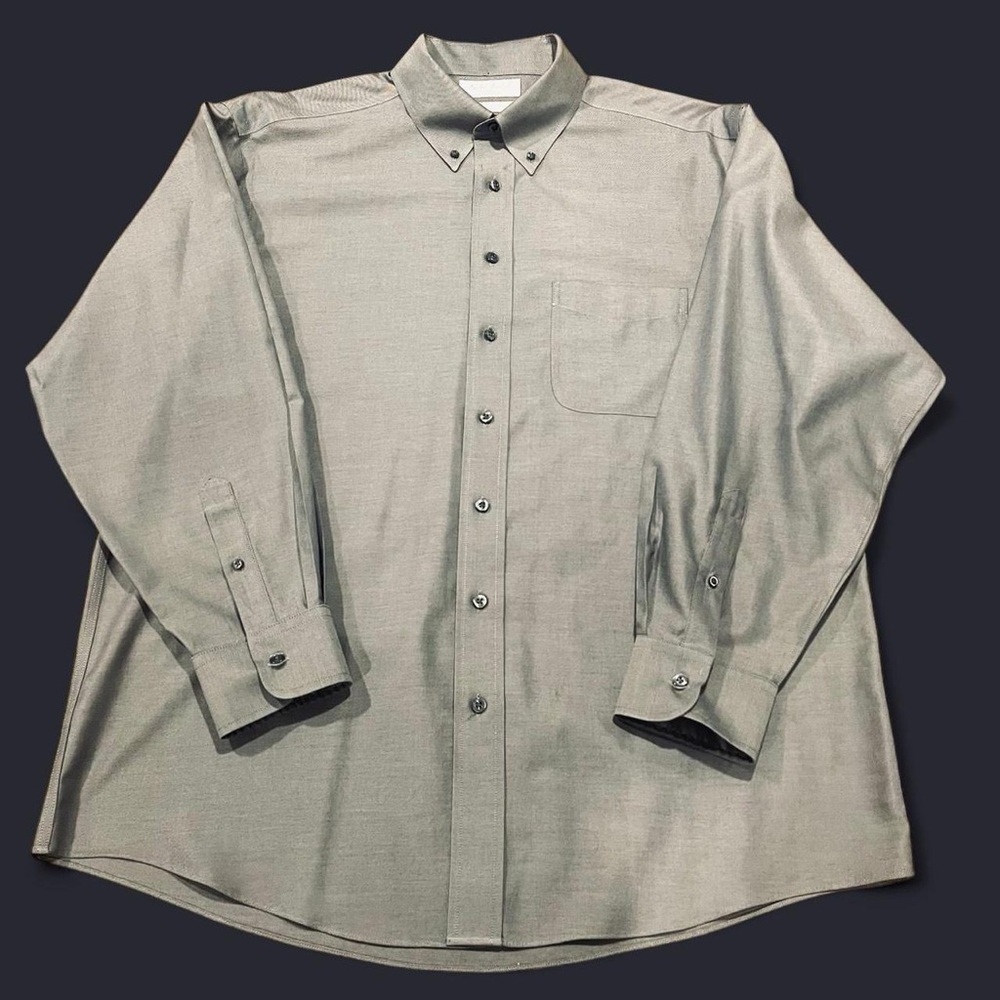 Roundtree & Yorke Gray Dress Shirt